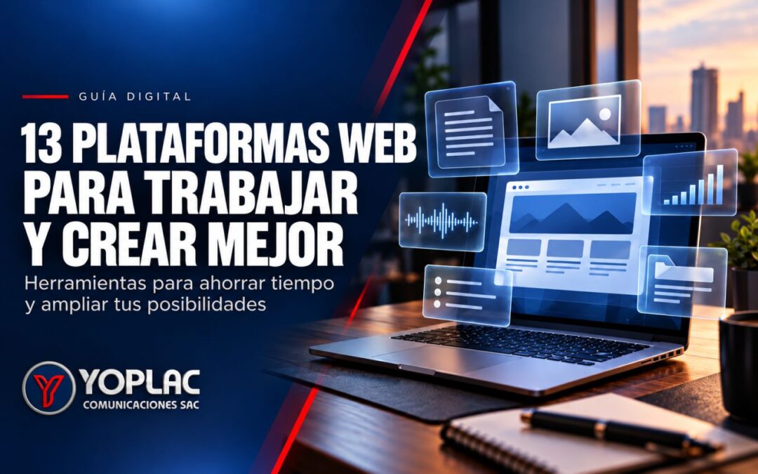 13 webs para trabajar y crear mejor